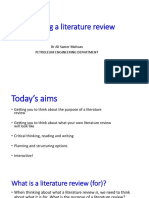 Literature Review FYP1'