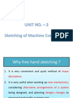 Sketching of Machine Components