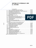 PC200-5 TROUBLESHOOTING (Hydraulic)