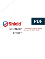 Internship Report - Shield