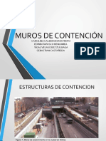 Muros de Contención Presentacion Final Taludes