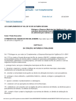 Lei Complementar Municipal 100 2009 - Cria A Autarquia Denominada Guarda Municipal