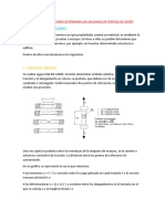 Ensayos para Determnar Las Calidades de Perfiles de Acero