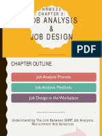 Chapter 3 - Job Analysis & Job Design