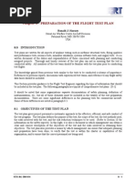 Chapter 8 - Preparation of The Flight Test Plan: Ronald J. Harney