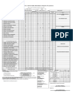 School Form 2 (SF2) Daily Attendance Report of Learners: No. Name (Last Name, First Name, Middle Name)