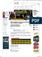 Bodybuilding Com Mike O Hearn S Power Bodybuilding The 12 Week Program PDF