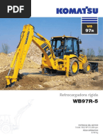 Ficha Komatsu wb95r-5