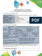 Guía para El Desarrollo Del Componente Práctico - Realizar Informe de 3 Actividades Practicas en Zona