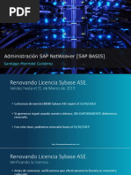 Renovando Licencia Sybase ASE