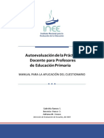 Autoevaluacion Practica Docente para Prof Básica MX