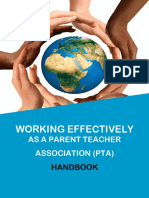 Working Effectively: As A Parent Teacher Association (Pta)