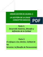 Unidad Gestion de Calidad