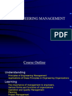 Engineering Management Principles