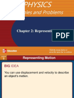 Principles and Problems: Chapter 2: Representing Motion