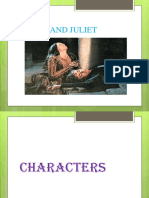 Characters of Romeo and Juliet PPP