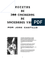 200 Cocineros de Sociedades Vascas