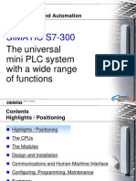 SIMATIC S7-300: The Universal Mini PLC System With A Wide Range of Functions