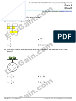 Grade 4 Olympiad From Edugain