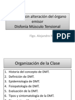 Disfonías Sin Alteración Del Órgano Emisor