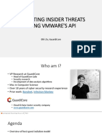 Us 17 Ziv Escalating Insider Threats Using Vmware's API