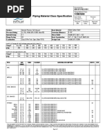 1CB2S40 Piping Material Class Specification: 000-SP-PI02-0191