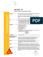 0325-11-55-28 Datasheet File Sikagrout 214-11 PDF