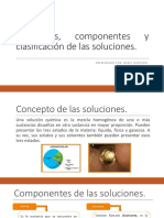 Conceptos, Componentes y Clasificación de Las Soluciones