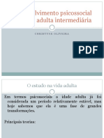 Adulto Intermediário - Desenvolvimento Psicossocial