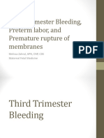 Preterm Rupture of Membranes