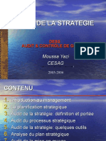 Audit Stratégie