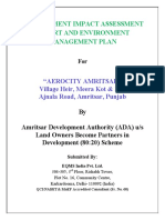 EIA and EMP of Amritsar Aerocity