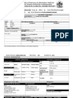 Pharmacists Clinical Round Report: Faculty of Pharmacy & Alternative Medicine The Islamia University of Bahawalpur