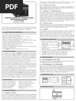 Manual Completo Controlador de Temperatura LW500 - Coel PDF