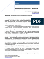 Inta Efectos de Cloruro de Mepiquat y de Cloromecuato Sobre El Crecimiento de Dos Variedades de Algodon Sembradas en Surcos Estrechos