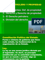 Legislación Petrolera