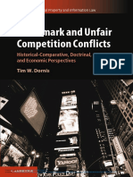 Trademark and Unfair Competition Conflicts