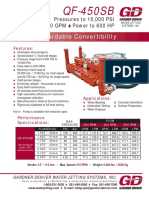 Affordable Convertibility: Pressures To 10,000 PSI Flows To 200 GPM Power To 600 HP