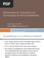 03 Mechanism of Changes and Techniques of Psychotherapies