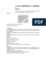 Ejercicios de Probabilidad y Estadistica de 2 Bachillerato