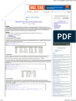 Execute Dynamic SQL Commands in SQL Server