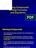 Naming Compounds