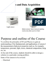 Sensors and Data Acquisition: Radar Gun