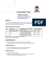 Curriculum Vitae: Dheeraj Pandey