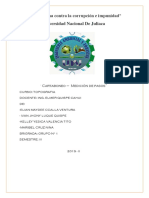 Topografia Informe #1 Cartaboneo Medicion de Pasos