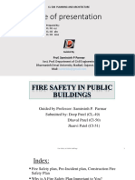 Fire Safety in Public Building