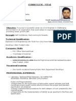 Curriculum - Vitae: Contact Info