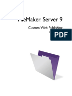 Filemaker Server 9: Custom Web Publishing With PHP