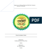 The Feasibility of Malunggay Leaves (Moringa Oleifera) and Chili Fruit (Capsicum Frutescens) As Pesticide