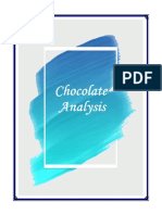 Chocolate Analysis